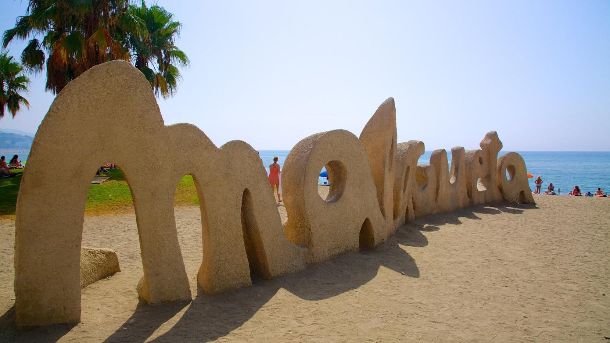 Estudio En Playa La Malagueta Málaga Esterno foto