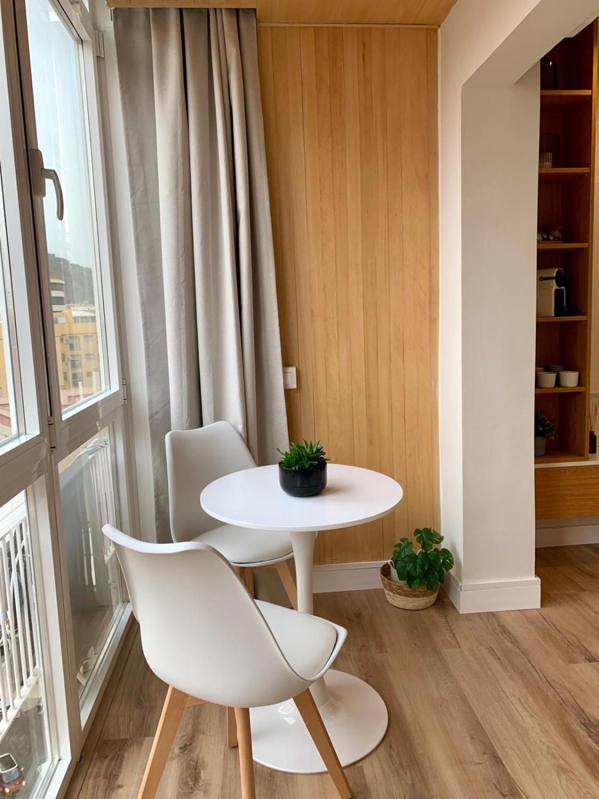 Estudio En Playa La Malagueta Málaga Esterno foto
